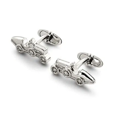 Aspinal Of London Sterling Silver Classic Car Cufflinks
