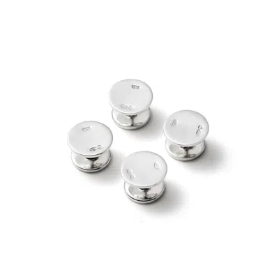 Aspinal Of London Sterling Silver Dress Studs