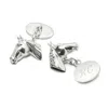 Aspinal Of London Sterling Silver Personalised Horse Head Cufflinks