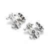 Aspinal Of London Sterling Silver Racing Car & Chequered Flag Cufflinks