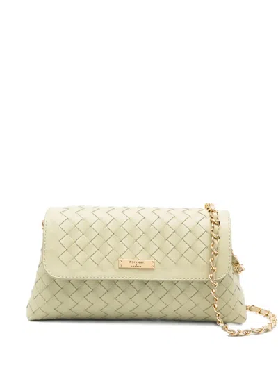 Aspinal Of London Sunrise Sunset Clutch Bag In Green