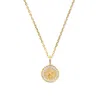 Aspinal Of London Taurus Zodiac Pendant Necklace In Gold