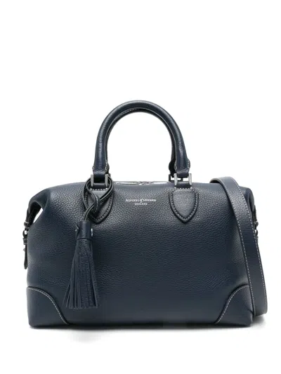 Aspinal Of London The Hudson Tote Bag In Blue