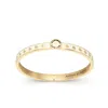 Aspinal Of London Thin Love Hearts Bangle