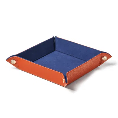 Aspinal Of London Tidy Tray Medium In Orange