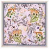 Aspinal Of London Tigers & Leopards Silk Scarf