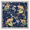 Aspinal Of London Tigers & Leopards Silk Scarf