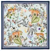 Aspinal Of London Tigers & Leopards Silk Scarf