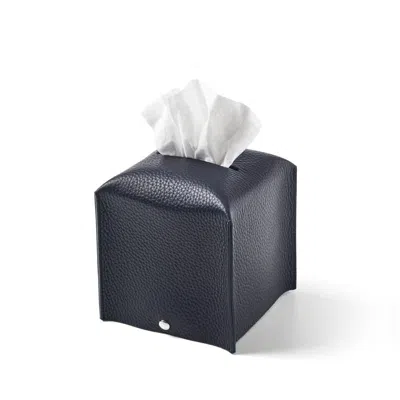 Aspinal Of London Tissue Box Cover In Blue