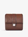 Aspinal Of London Womens Tobacco Travel Leather Watch Roll In Tobacco