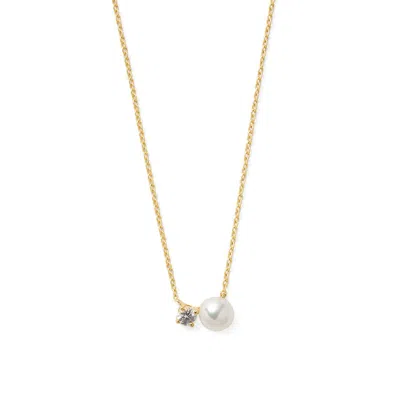 Aspinal Of London Toi Et Moi Necklace In Multi