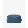 Aspinal Of London Topaz London Medium Leather Cosmetic Case In Gold