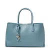 Aspinal Of London Tote In Blue