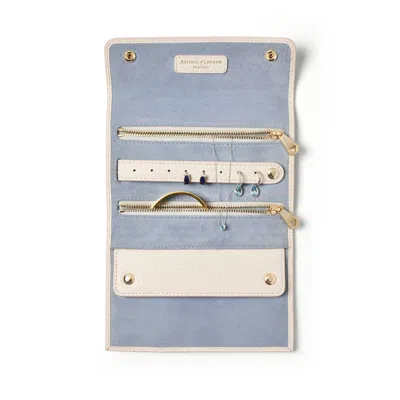 Aspinal Of London Travel Jewellery Roll In Multi