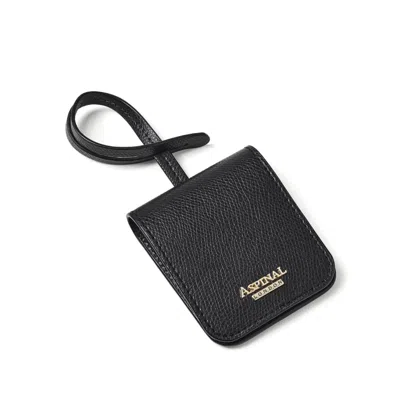 Aspinal Of London Travel Luggage Tag In Black