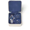 Aspinal Of London Travel Watch & Ring Box