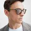 Aspinal Of London Triton Men's Sunglasses In Burgundy