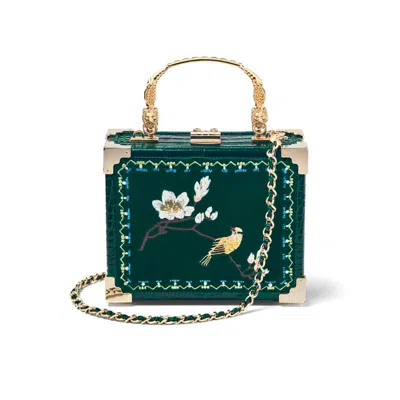 Aspinal Of London Trunk In Green