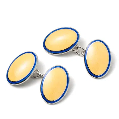 Aspinal Of London Vitreous Enamel Cufflinks