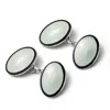 Aspinal Of London Vitreous Enamel Cufflinks