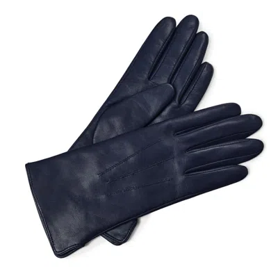 Aspinal Of London Women's Cashmere Lined Leather Gloves