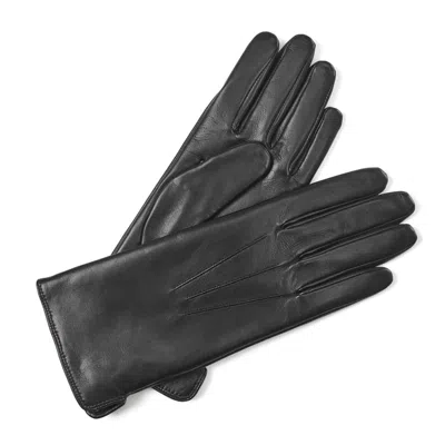 Aspinal Of London Women's Leather Gloves In Black