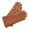 Aspinal Of London Women's Woven Leather Gloves