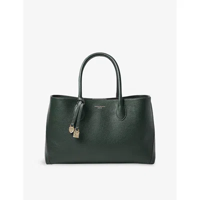 Aspinal Of London Womens Alpine Green London Leather Tote Bag