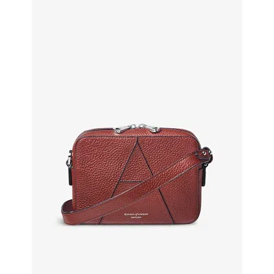 Aspinal Of London Camera Crossbody Bag In Merlot