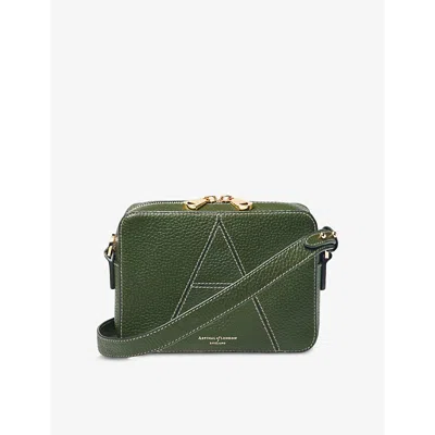 Aspinal Of London Camera Crossbody Bag In Racing Green