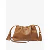 Aspinal Of London Womens Tan Hudson Leather Cross-body Bag In Brown