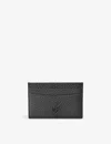 Aspinal Of London Womens Black Slim Leather Credit Card Case In Black