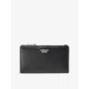 Aspinal Of London Womens Mayfair Small Leather Purse Black In Black