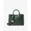 Aspinal Of London Womens Alpine Green Midi London Leather Tote Bag In Green