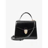 Aspinal Of London Womens Mayfair 2 Medium Leather Top-handle Bag Black In Black