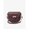 Aspinal Of London Womens  Portobello Leather Cross-body Bag In Burgundy