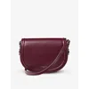 Aspinal Of London Womens Burgundy Stella Leather Satchel Bag In Burgundy