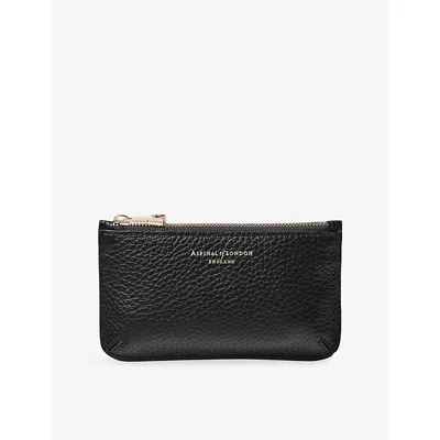Aspinal Of London Womens Ella Leather Card Holder Black