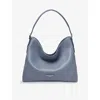 Aspinal Of London Womens Heritageblue Aspinal Hobo Leather Shoulder Bag In Blue