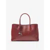 Aspinal Of London Womens  London Leather Tote Bag In Merlot