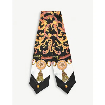 Aspinal Of London Womens Signature Silk Neck Bow