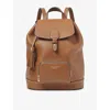 Aspinal Of London Womens Tan Hudson Small Leather Backpack In Brown