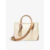 Aspinal Of London Womens Taupe Midi London Leather Tote Bag