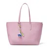Aspinal Of London Zipped East West Tote Bag With Charm