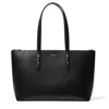 Aspinal Of London Zipped Regent Tote In Black