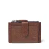 Aspinal Of London Zipped Rfid Card Holder
