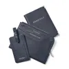 Aspinal Of London Zipped Travel Collection In Blue