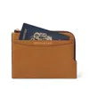 Aspinal Of London Zipped Travel Wallet In Brown