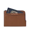 Aspinal Of London Zipped Travel Wallet In Brown