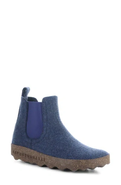 Asportuguesas By Fly London Caia Chelsa Boot In Blue Rewooly